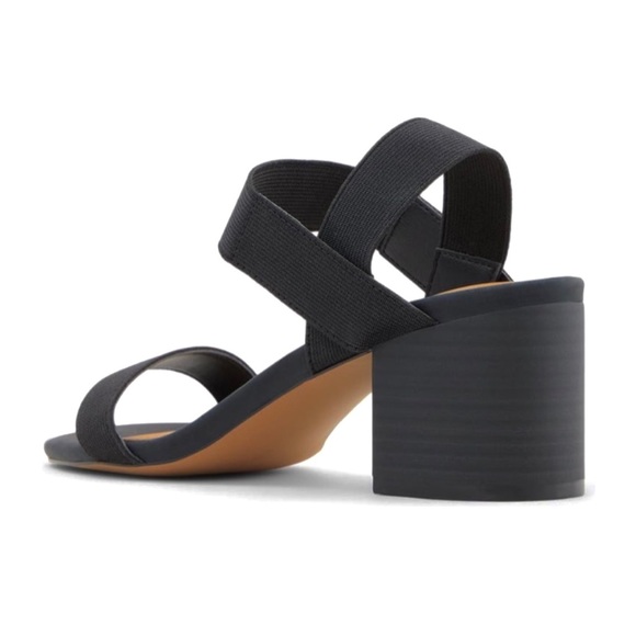 NIB NEW IN BOX! Nordstrom Call it Spring Black Stalaya Block Heel Sandals 8 - Picture 14 of 15